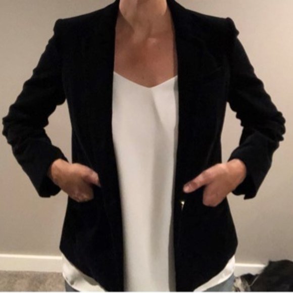 Anne Klein Velvet Blazer - Picture 1 of 4